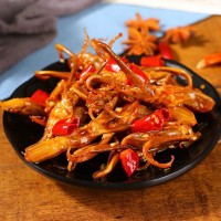 源頭貨源四川麻辣零食熟食 肉類鹵味零食 即食鴨舌頭鴨肉即食休閑